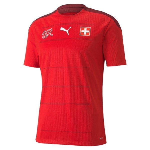 Camiseta Suiza Replica Primera Ropa 2020 Rojo